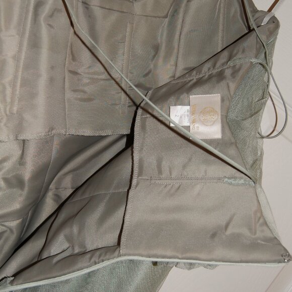 Vera Wang Dress, Women Size 2 Green - Picture 9 of 10